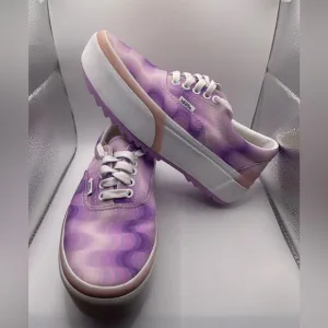 Vans Era Stacked Pink Lavender Platform Womens 8 Off The Wall Streetwear Chunky