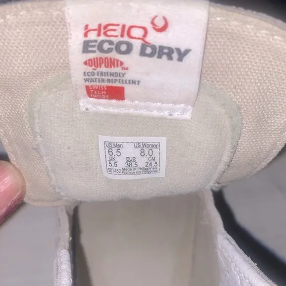 Vans High-Top Beige Suede Sneakers, Size 8