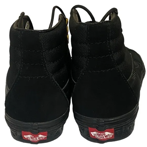 VANS MARVEL SUEDE BLACK PANTHER Edition BLACK Sneakers Size 8 Men 9.5 Wo…