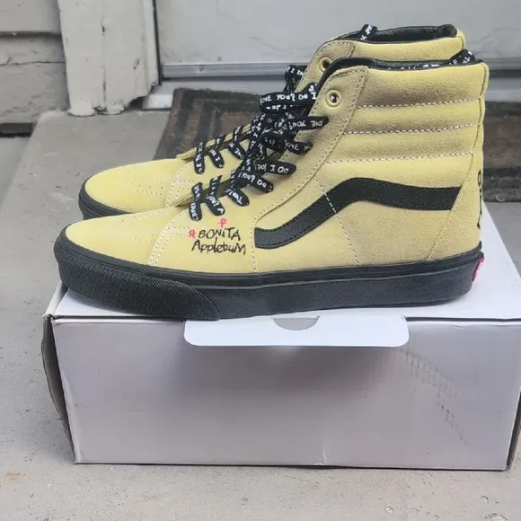 Vans Yellow High-Top Sneakers