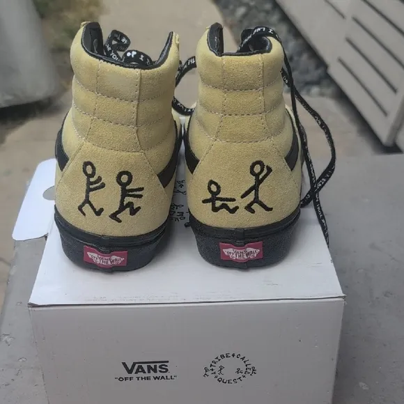 Vans Yellow High-Top Sneakers