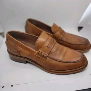 Vero Cuoio Penny Loafer Girotti Leather Mens 10.5 Italian Handmade Classic Casua