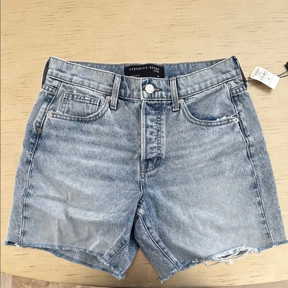 Veronica Beard Blue Denim Women's Shorts