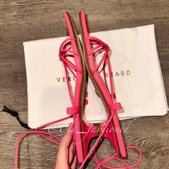 VERONICA BEARD Leather Strappy Sandals