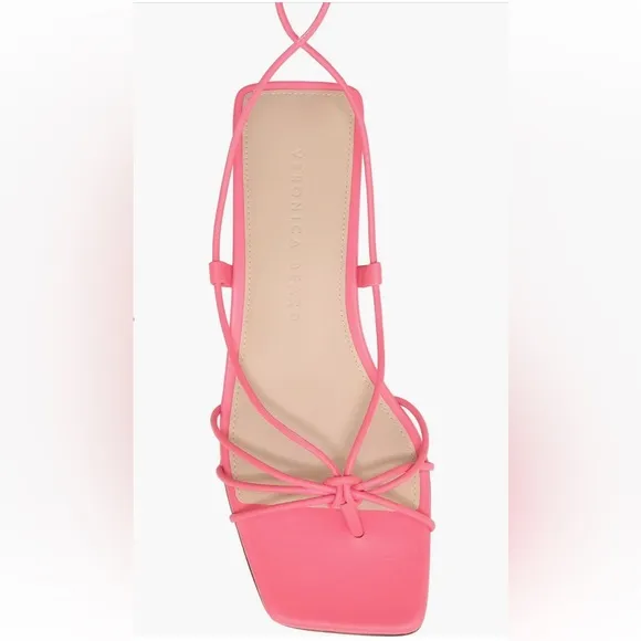 VERONICA BEARD Leather Strappy Sandals