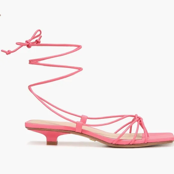 VERONICA BEARD Leather Strappy Sandals