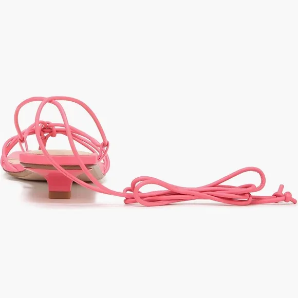 VERONICA BEARD Leather Strappy Sandals
