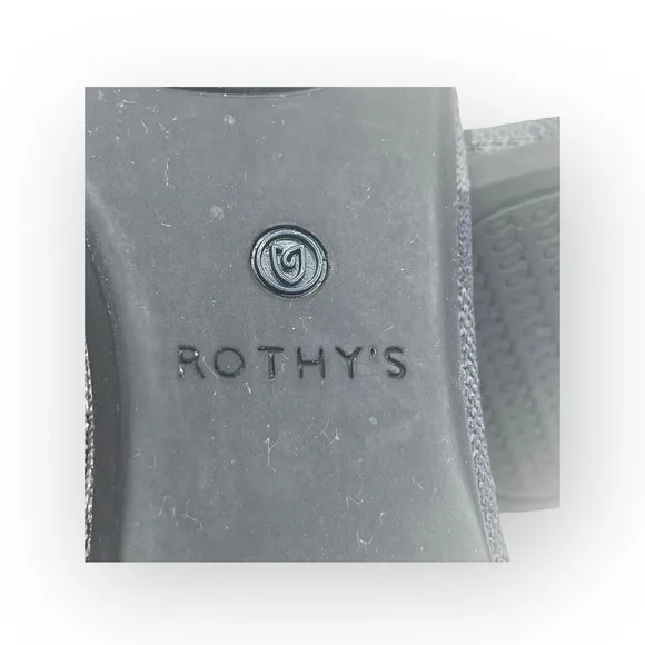 VHTF: Rothy’s ➤ The Point Ballet Ballerina Flat ➤ Grey Camo ➤ 7M Retired Recycle