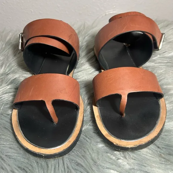 Vince Mailin Ankle Strap Sandal Black Size US 8M