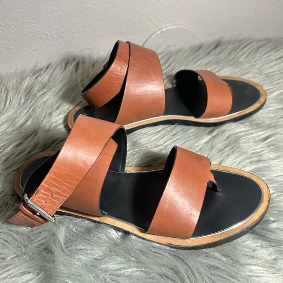 Vince Mailin Ankle Strap Sandal Black Size US 8M