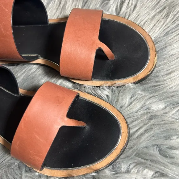Vince Mailin Ankle Strap Sandal Black Size US 8M