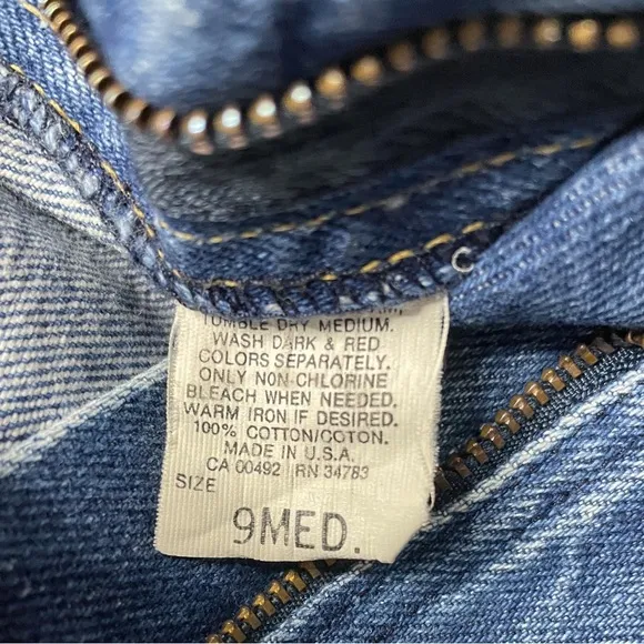 Vintage Lee High Rise Mom Jeans – Size 9 MED | Made in USA