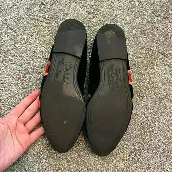 Vintage Mootsies Tootsies Holiday Ballet Flats Size 7.5M
