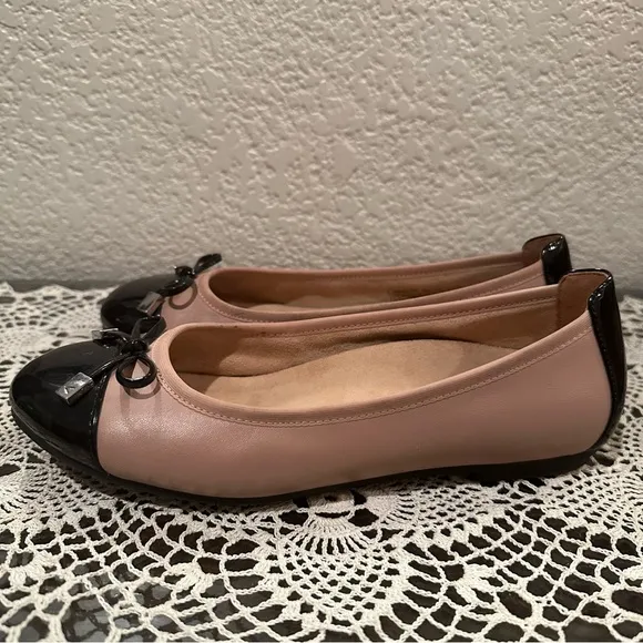 Vionic Blush Spark Minna Ballet Flats