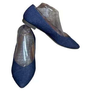 Vionic Caballo Blue Denim Pointed Toe Ballet Flats Size 7
