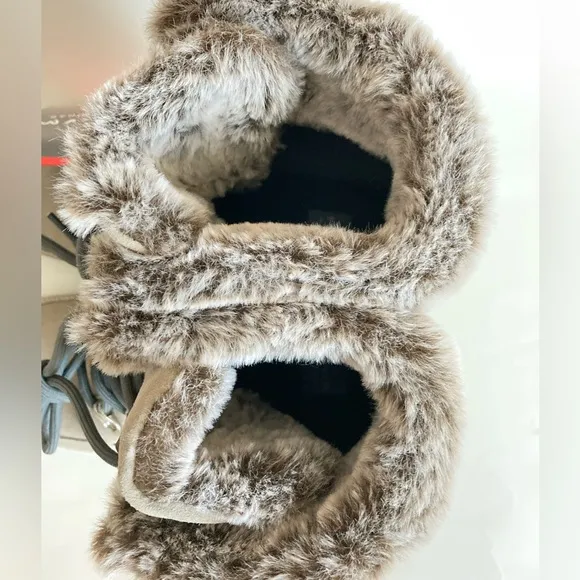 Winter boots water proof alpine snow boots Faux fur inside Storm Cougar boots
