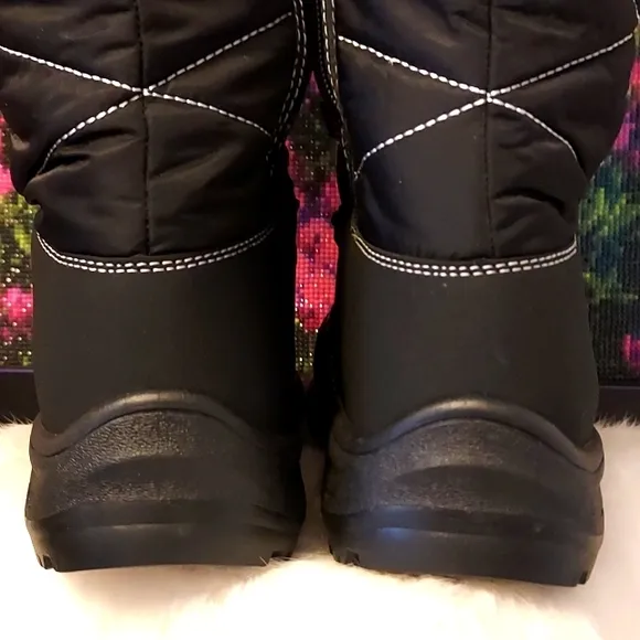Womens Dream Pairs Winter Waterproof Faux Fur Mid-Calf Hiking Boots