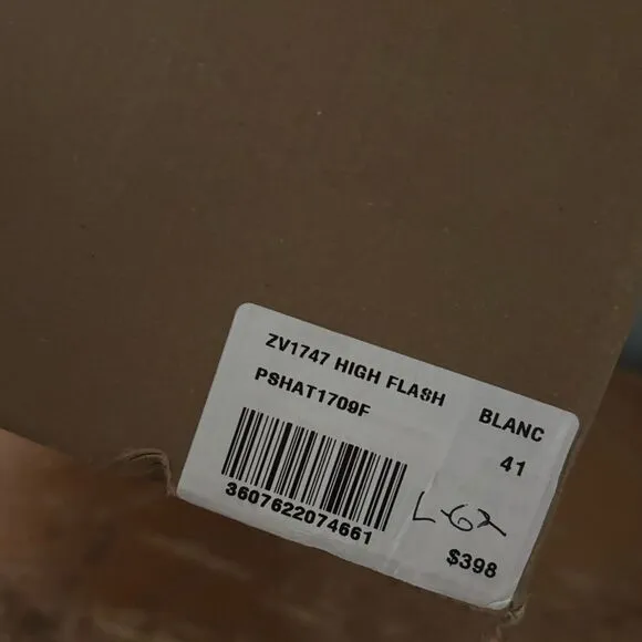 Zadig &amp; Voltaire ZV1747 High Flash Sneakers size 41 new in box
