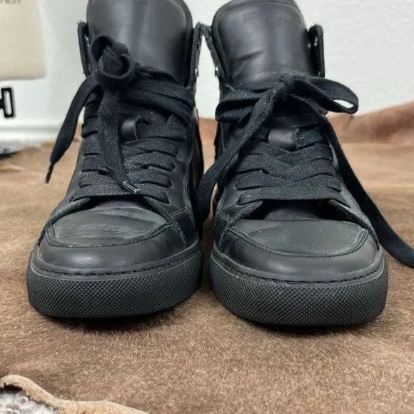 Zadig and Voltaire ZV1747 High Flash Sneakers Zipper Lightning Bolt High Top