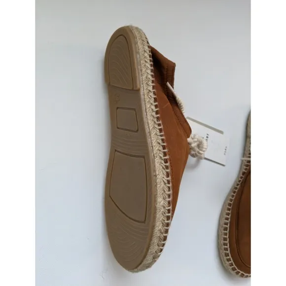 ZARA Leather Espadrilles Boy's Size 4