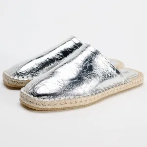ZARA Leather Espadrilles