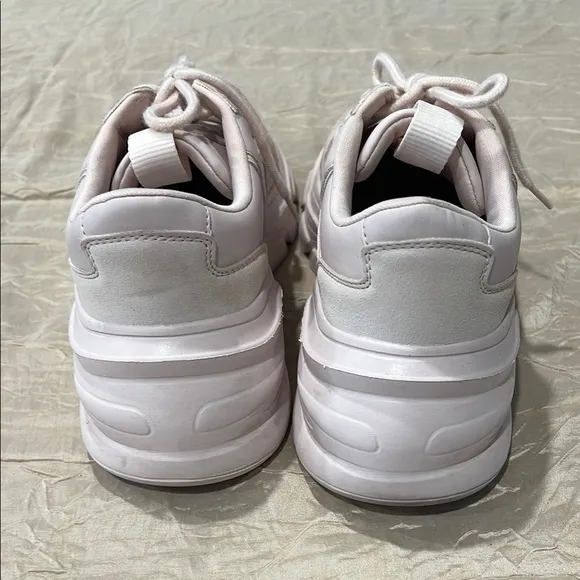 Zara pink Chunky Sneakers with Platform Sole