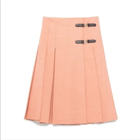 Zara Woman Pleated Kilt