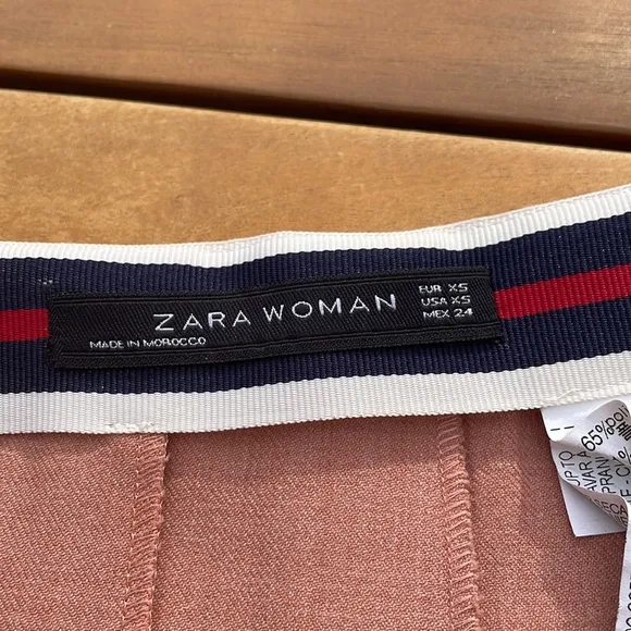 Zara Woman Pleated Kilt